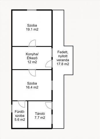 Eladó családi ház, Tolmácson 27.9 M Ft, 2 szobás