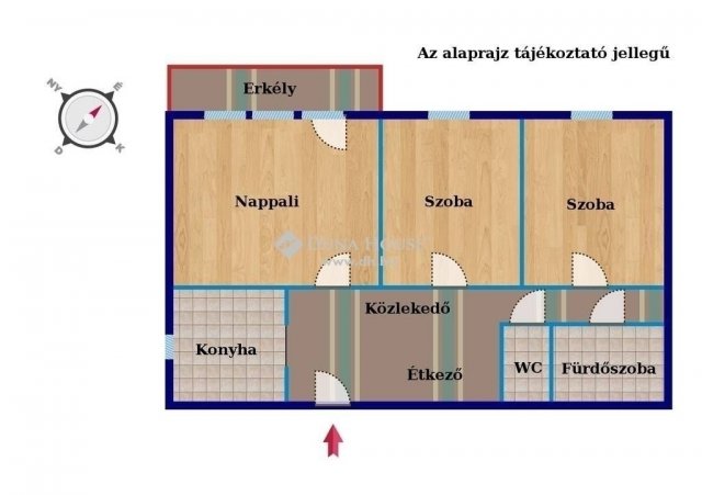 Eladó panellakás, Kecskeméten 50.9 M Ft, 3 szobás