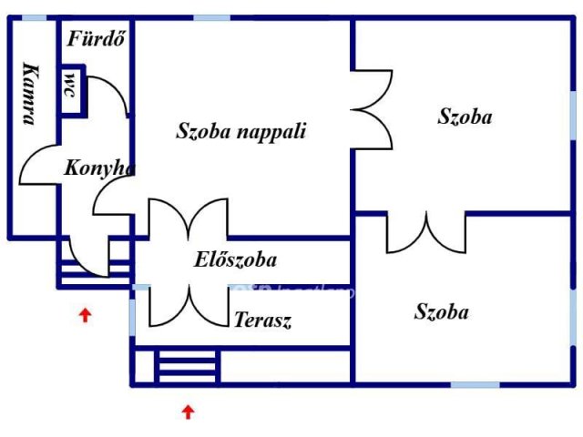 Eladó családi ház, Szászbereken 13.5 M Ft, 3 szobás