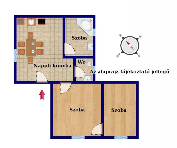 Eladó családi ház, Szomódon 27.5 M Ft, 3 szobás