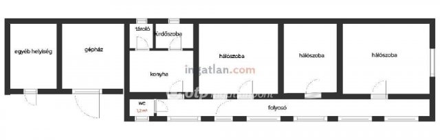 Eladó családi ház, Siklóson 19 M Ft, 3 szobás