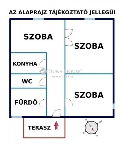 Eladó ikerház, Vecsésen 49.9 M Ft, 3 szobás