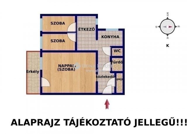 Eladó panellakás, Budapesten, XV. kerületben 64.9 M Ft, 3 szobás