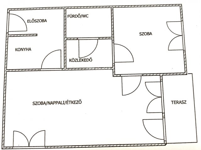 Eladó panellakás, Zalakaroson 25 M Ft, 1+1 szobás