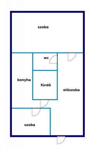 Eladó panellakás, Pécsett 41.5 M Ft, 2 szobás