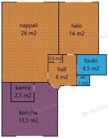 Eladó téglalakás, Budapesten, III. kerületben 87.9 M Ft