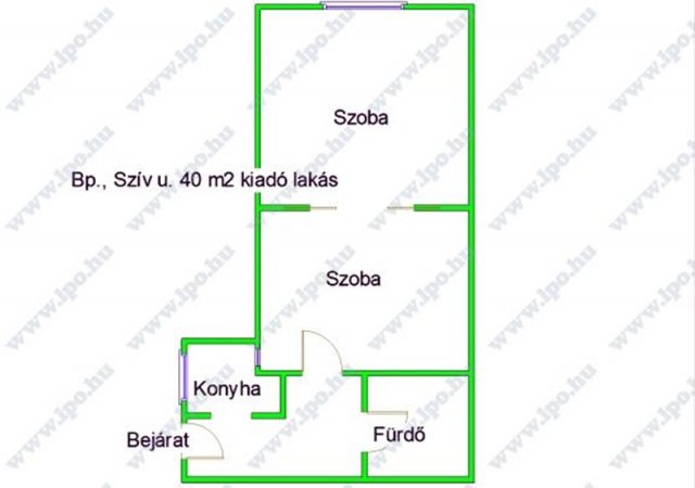 Kiadó téglalakás, albérlet, VI. kerületben, Szív utcában