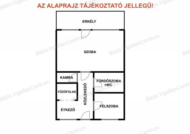 Eladó téglalakás, Bácsalmáson 11.99 M Ft, 1+1 szobás