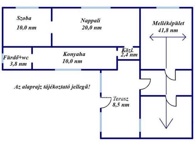 Eladó családi ház, Szeghalmon 10.5 M Ft, 1+1 szobás