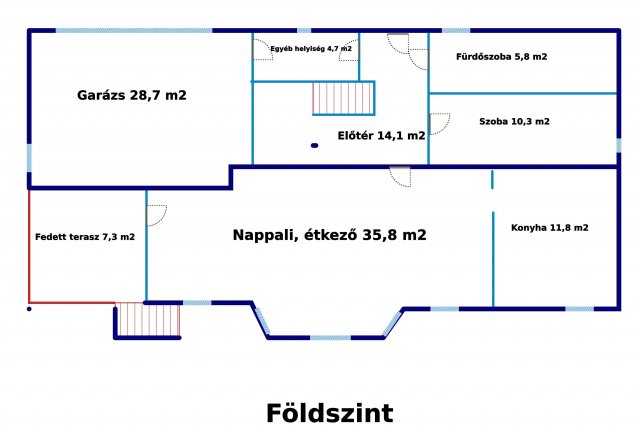 Eladó családi ház, Nagykovácsiban, Nefelejcs utcában 199.9 M Ft