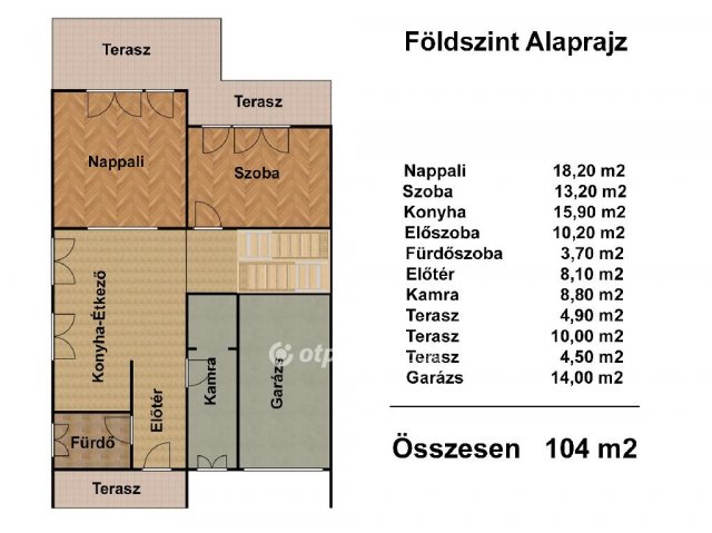 Eladó családi ház, Győrött 84.9 M Ft, 6 szobás