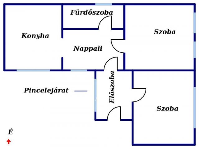 Eladó családi ház, Sajókazán 9.9 M Ft, 3 szobás