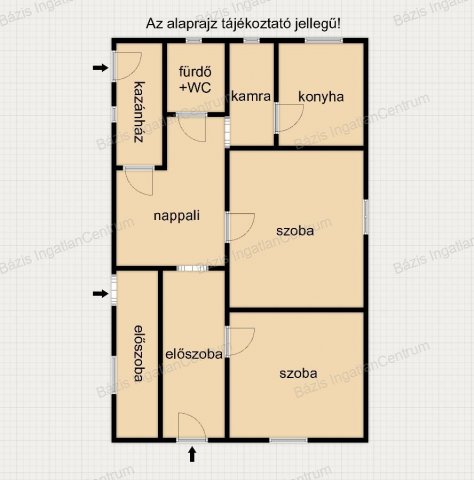 Eladó családi ház, Szegeden 18.6 M Ft, 2 szobás