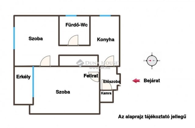 Eladó téglalakás, Veszprémben 45 M Ft, 2 szobás