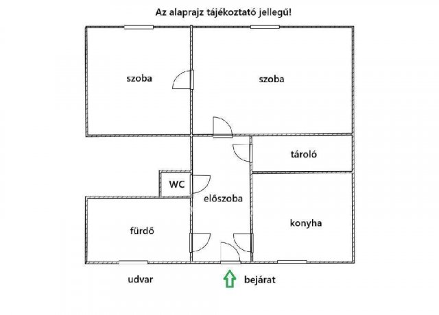 Eladó téglalakás, Budapesten, IX. kerületben 74.9 M Ft, 2 szobás