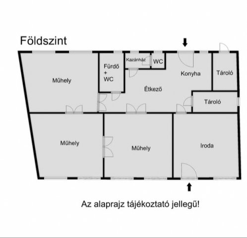 Eladó családi ház, Komáromban 69 M Ft, 4 szobás
