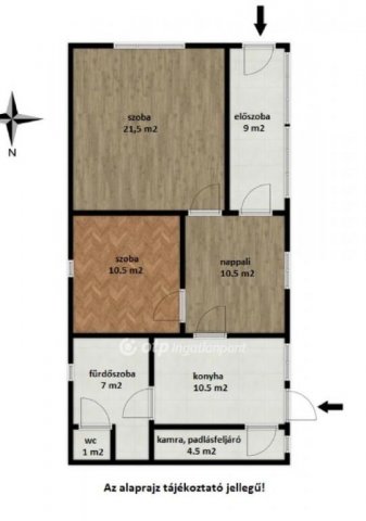 Eladó családi ház, Noszlopon 12.9 M Ft, 1+2 szobás