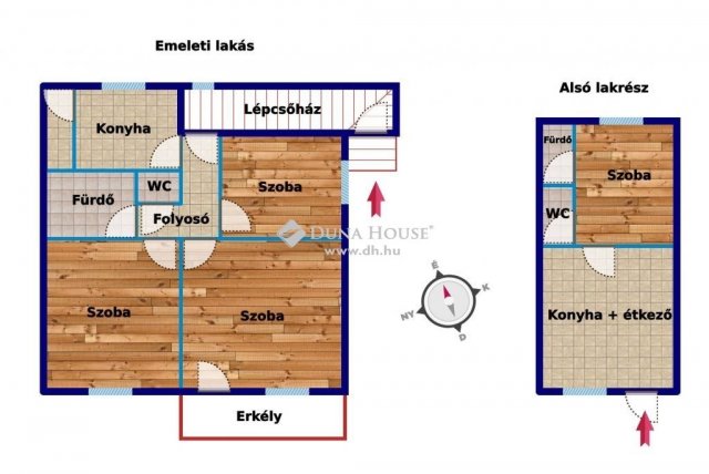 Eladó téglalakás, Balatonalmádiban 88 M Ft, 4 szobás