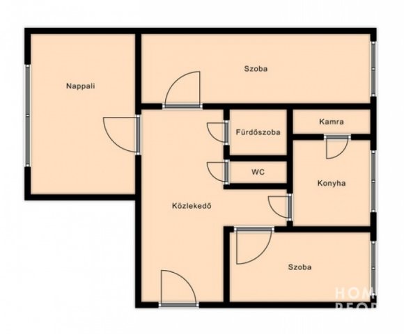 Eladó téglalakás, Szegeden 42 M Ft, 3 szobás