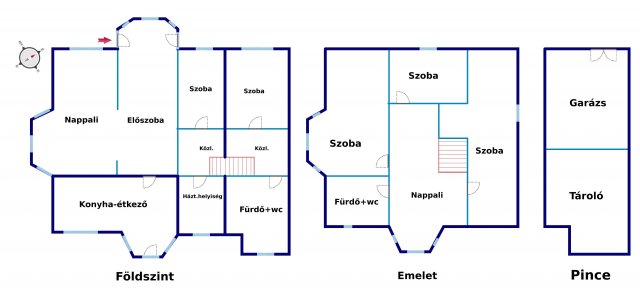 Eladó családi ház, Kecskeméten 79.9 M Ft, 7 szobás