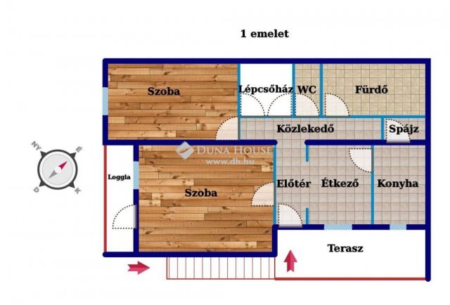Eladó családi ház, Sukorón 48.5 M Ft, 2 szobás