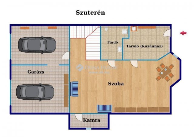 Eladó családi ház, Vácon 175 M Ft, 7 szobás