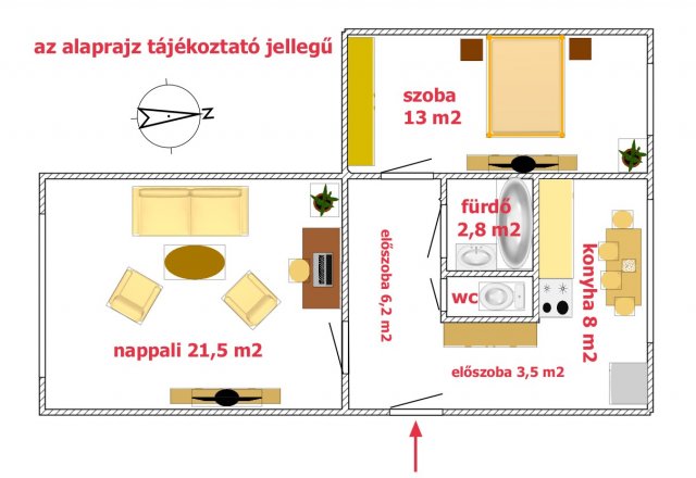 Eladó panellakás, Tökölön, Mátyás Király utcában 43.5 M Ft