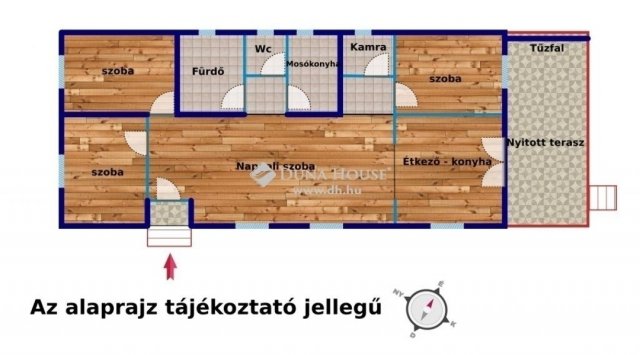 Eladó családi ház, Üllőn 89.5 M Ft, 4 szobás