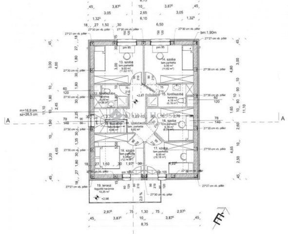 Eladó családi ház, Érden, Vereckei utcában 110 M Ft, 6 szobás