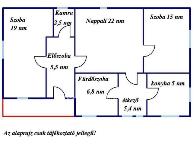 Eladó családi ház, Tápiószelén 20.5 M Ft, 2 szobás