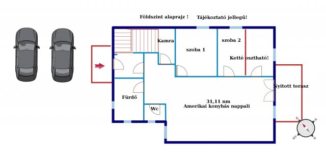 Eladó családi ház, Alsónémediben 114.9 M Ft, 6 szobás