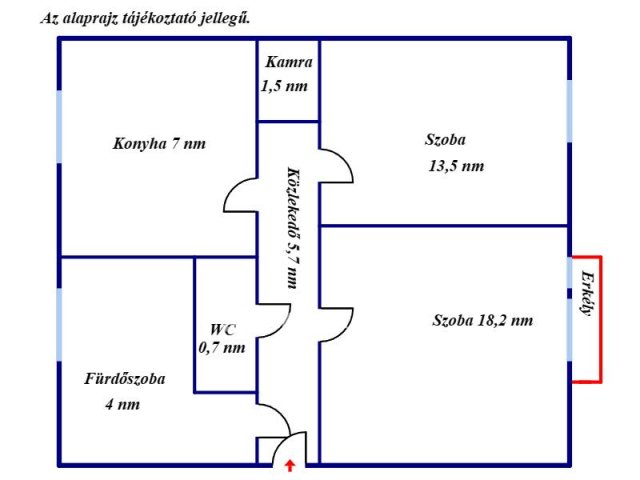 Eladó téglalakás, Szolnokon 24.99 M Ft, 2 szobás