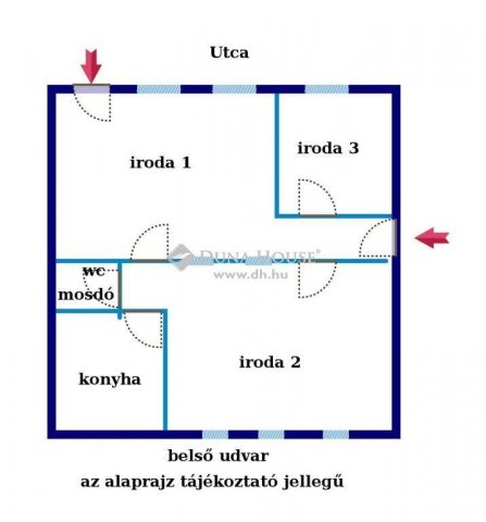 Eladó téglalakás, Budapesten, VI. kerületben 95 M Ft, 3 szobás