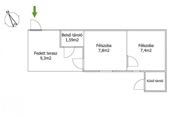 Eladó nyaraló, Csongrádon 2.5 M Ft / költözzbe.hu