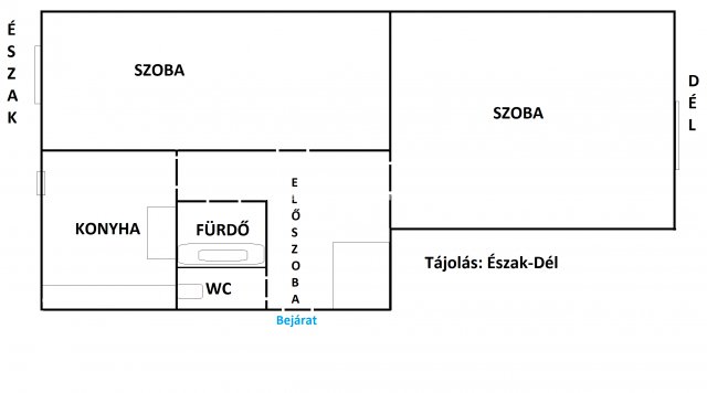 Eladó panellakás, Pécsett 29.3 M Ft, 1+1 szobás