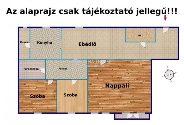 Eladó téglalakás, Budapesten, IV. kerületben 85 M Ft, 3 szobás