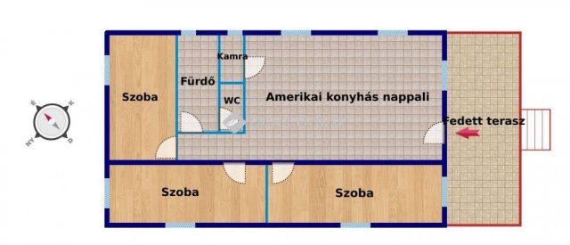 Eladó családi ház, Csörögön 69.9 M Ft, 4 szobás