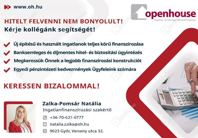 Eladó téglalakás, Csornán 41 M Ft, 2 szobás