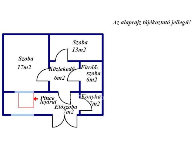 Eladó téglalakás, Békésen 11.5 M Ft, 2 szobás