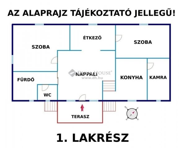 Eladó családi ház, Cegléden 82.5 M Ft, 4 szobás