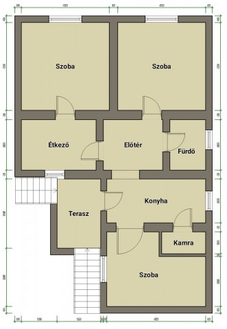 Eladó családi ház, Apcon 15.9 M Ft, 3 szobás