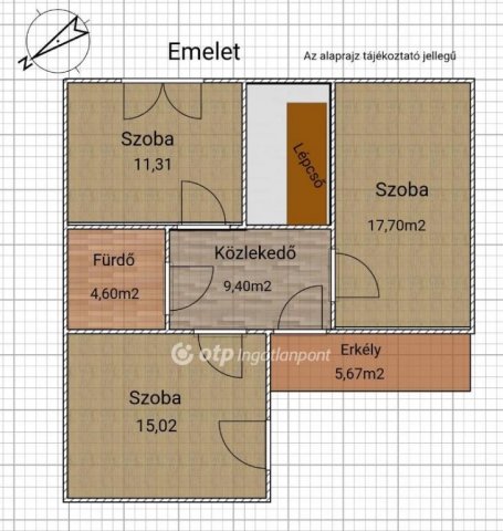 Eladó sorház, Szigethalmon 73 M Ft, 4 szobás