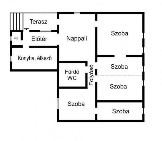 Eladó családi ház, Nyíregyházán 56.9 M Ft, 5 szobás