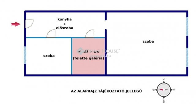 Eladó téglalakás, Budapesten, VIII. kerületben 43.4 M Ft