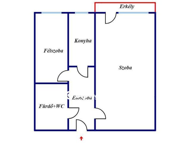 Eladó panellakás, Miskolcon 16.49 M Ft, 1+1 szobás