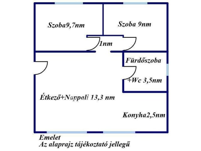 Eladó nyaraló, Hajdúszoboszlón 65 M Ft, 2+2 szobás