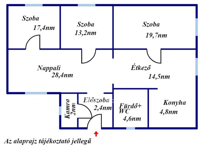 Eladó családi ház, Nagyivánon 11 M Ft, 3 szobás