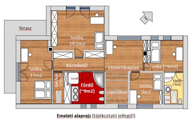 Kiadó családi ház, albérlet, Telkin, Szarvas utcában, 5 szobás