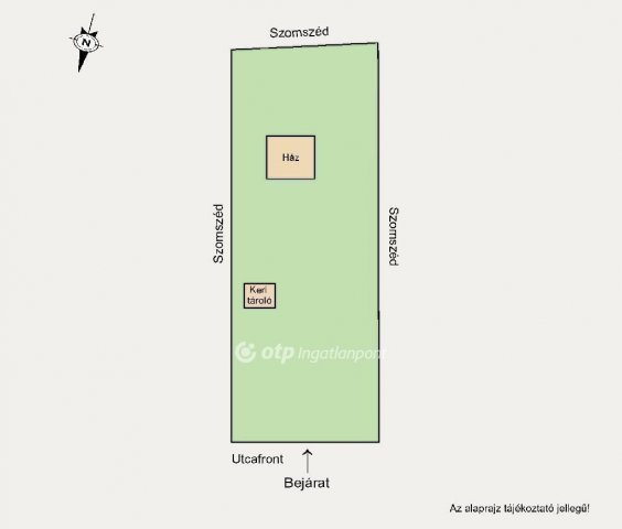 Eladó nyaraló, Biatorbágyon 29.9 M Ft, 1+2 szobás