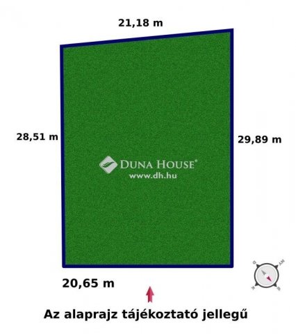 Eladó telek, Szigetszentmiklóson 18.5 M Ft / költözzbe.hu